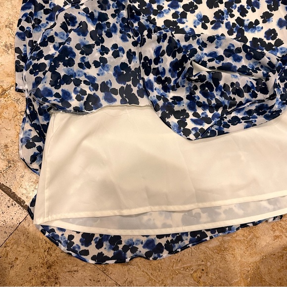 Ralph Lauren Women's Petite Tiered-Ruffle Floral Dress - Picture 8 of 9